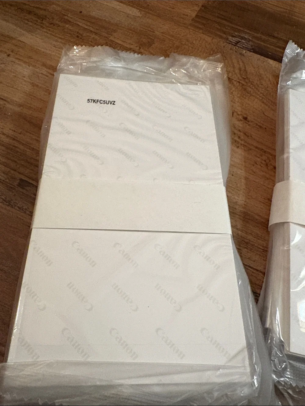 KRUU White 4x6 cannon photo paper and 5 replacement Printer Ribbons